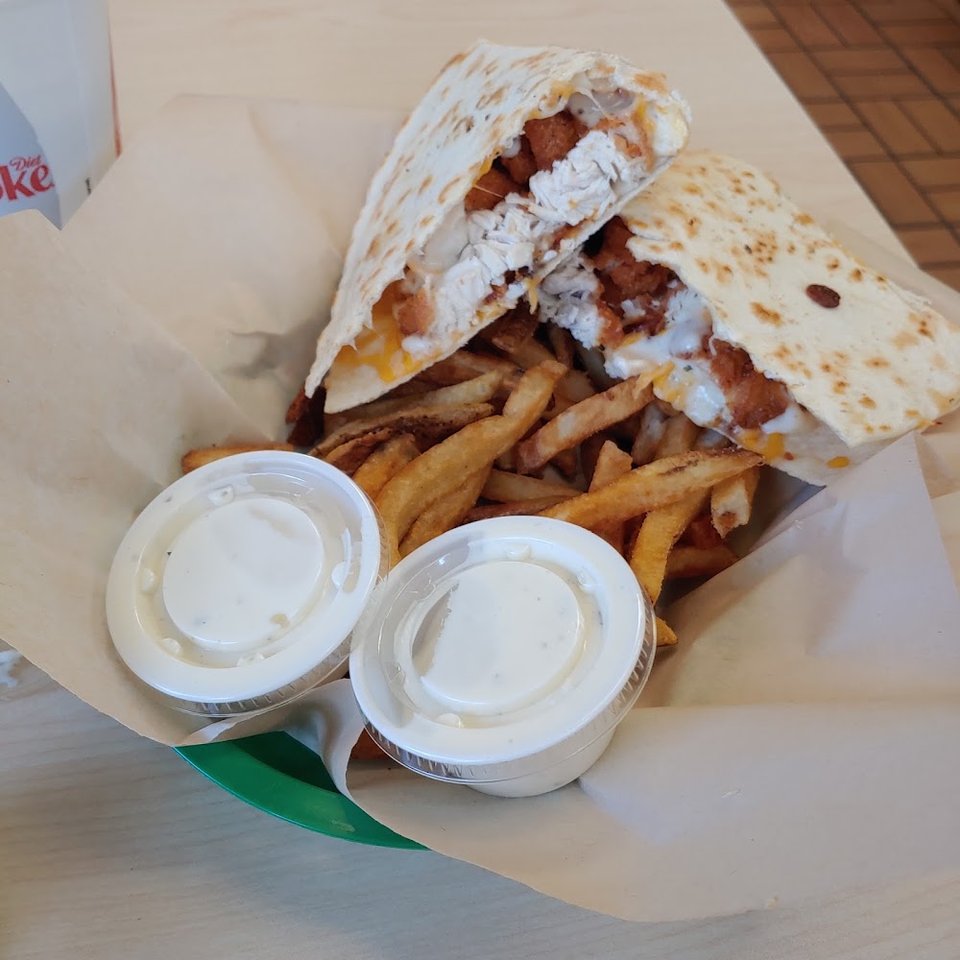 Chicken Bacon Ranch Quesadilla
