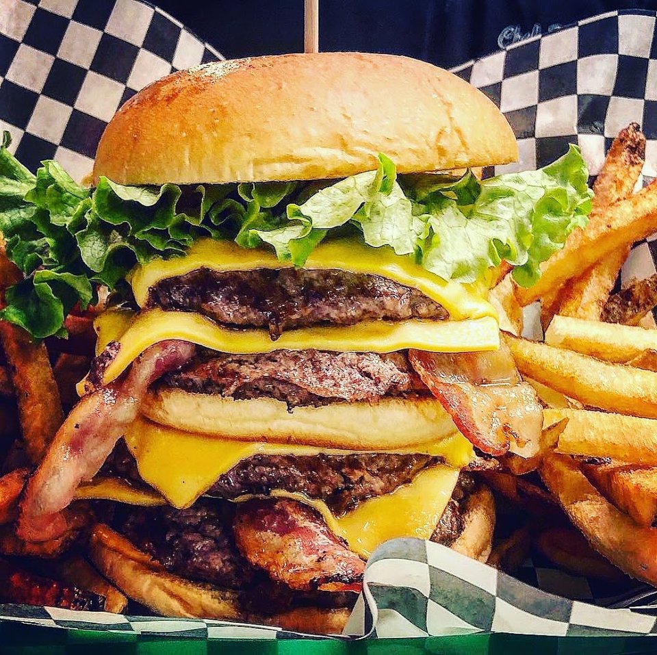 Quadruple Burger