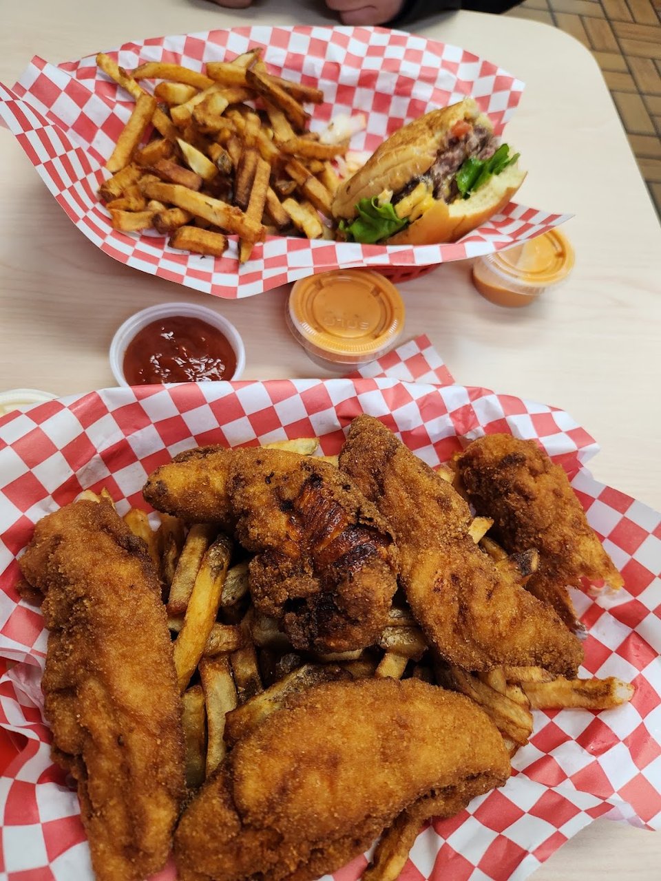 Chicken Tenders and Fries