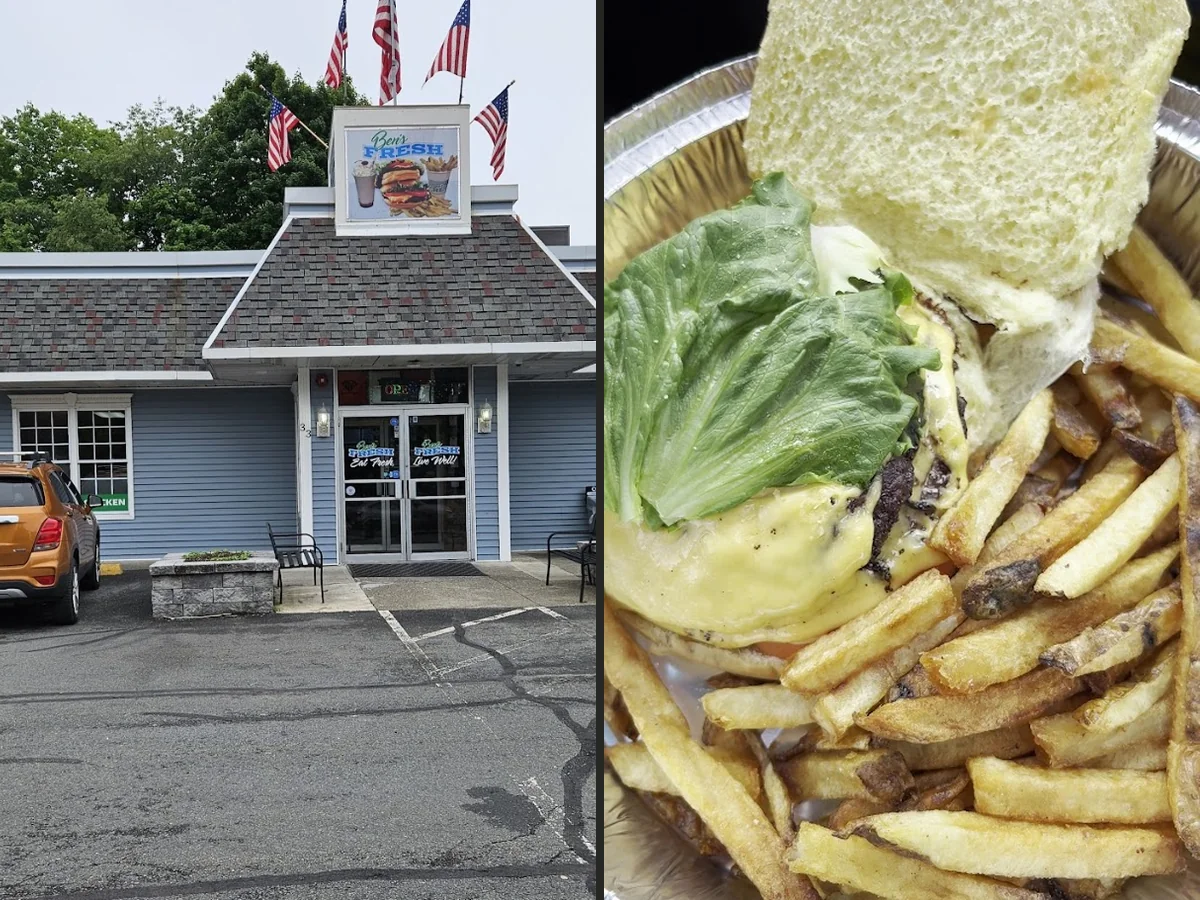Fresh burgers, made daily