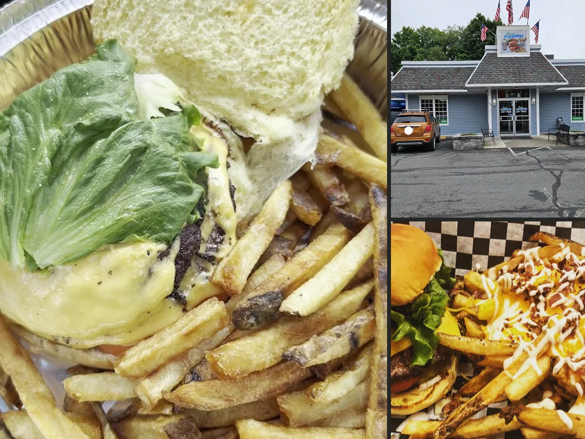 Fresh burgers, made daily